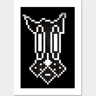 Pixel Ghost Dog Posters and Art